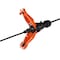 Easylife Tech Extension Cord, 14 AWG, Indoor/Outdoor, 5-15R, Black/Orange, 5-15P, 50 ft 2997 - alternate 2